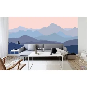 Фотообои на заказ по индивидуальному размеру Citydecor Горные вершины 6