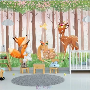 Дизайнерские фотообои по индивидуальному размеру Citydecor Magic Forest 12