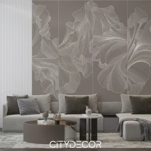 Фотообои на заказ по индивидуальному размеру Citydecor Perfect Lines 76