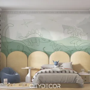 Фотообои на заказ по индивидуальному размеру Citydecor Perfect Lines Kids 11