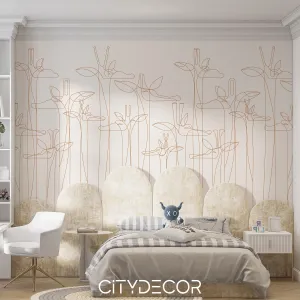 Фотообои на заказ по индивидуальному размеру Citydecor Perfect Lines Kids 15
