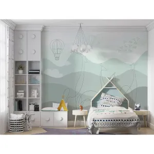 Дизайнерские фотообои по индивидуальному размеру Citydecor Perfect Lines Kids 5
