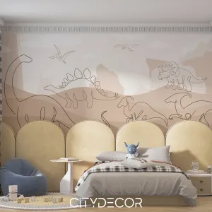 Фотообои на заказ по индивидуальному размеру Citydecor Perfect Lines Kids 9