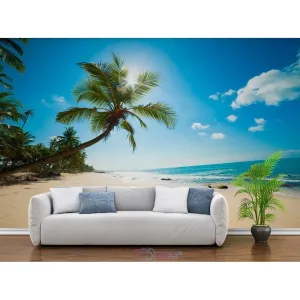 Фотообои на заказ по индивидуальному размеру Citydecor Пляж