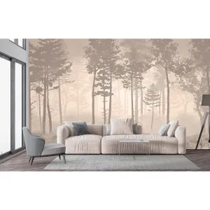 Дизайнерские фотообои по индивидуальному размеру Citydecor Таинственный лес 10