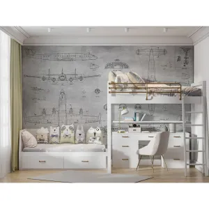 Дизайнерские фотообои по индивидуальному размеру Citydecor Technic (ракета) 13 Дизайнерские фотообои по индивидуальному размеру Citydecor Technic (ракета) 13