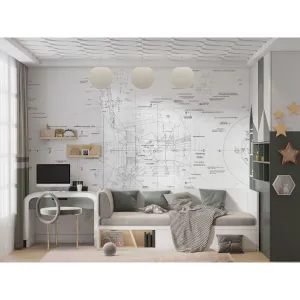 Дизайнерские фотообои по индивидуальному размеру Citydecor Technic (космический корабль) 19 Дизайнерские фотообои по индивидуальному размеру Citydecor Technic (космический корабль) 19