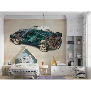 Дизайнерские фотообои по индивидуальному размеру Citydecor Technic (Porsche 911 Turbo) 20
