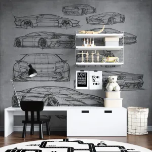 Дизайнерские фотообои по индивидуальному размеру Citydecor Technic (Ferrari 288) 2