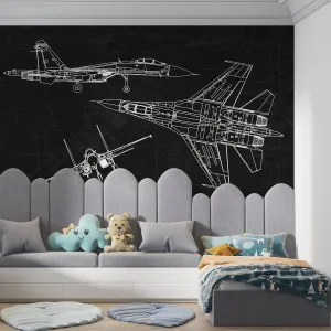 Фотообои на заказ по индивидуальному размеру Citydecor Technic 49