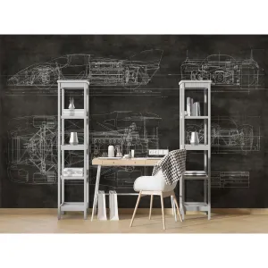 Дизайнерские фотообои по индивидуальному размеру Citydecor Technic (Porsche 917) 5