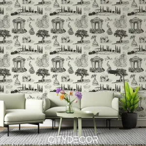 Фотообои на заказ по индивидуальному размеру Citydecor Туаль де Жуи 1