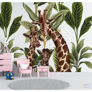 Фотообои на заказ по индивидуальному размеру Citydecor Веселая семейка 2