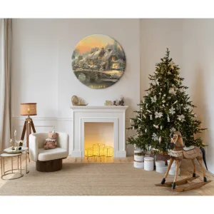 Картина-мегаборд круглая Citydecor New Year 2