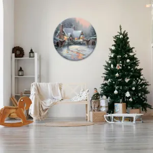 Картина-мегаборд круглая Citydecor New Year 4