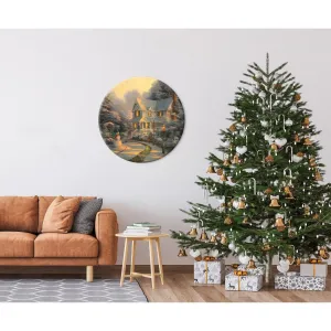 Картина-мегаборд круглая Citydecor New Year 7