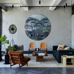 Картина-мегаборд круглая Citydecor Biom 2