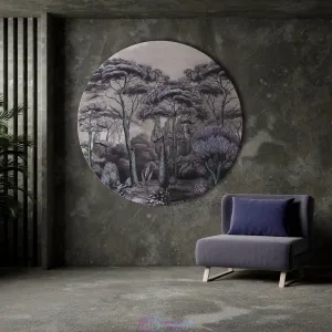 Картина-мегаборд круглая Citydecor Biom 4