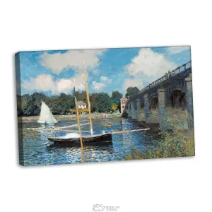 Модульная картина Citydecor &quot;Мост в Аржантее&quot;, Клод Моне. Репродукция, арт. 1.293 (1 модуль) 60x90 см