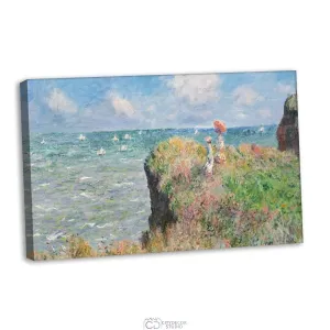 Модульная картина Citydecor &quot;Прогулка по скалам Пурвиля&quot;, Клод Моне. Репродукция, арт. 1.296 (1 модуль) 60x90 см