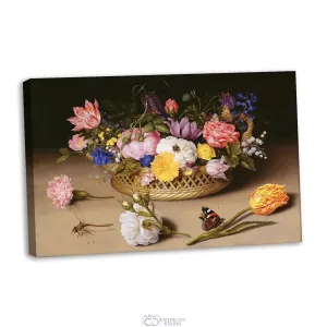 Модульная картина Citydecor &quot;Цветочный натюрморт&quot;, Амброзиус Босхарт. Репродукция, арт. 1.310 (1 модуль) 60x90 см