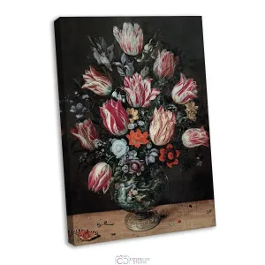 Модульная картина Citydecor &quot;Ваза с тюльпанами&quot;, Андриес Дэниелс, Фран Франкен. Репродукция, арт. 1.311 (1 модуль) 60x90 см