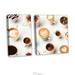 Модульная картина Citydecor Еда и Напитки арт. 12.55 (2 модуля) 70x100 см