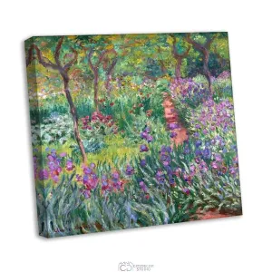 Модульная картина Citydecor &quot;Ирисы в Живерни&quot;, Клод Моне. Репродукция, арт. 19.43 (1 модуль) 70x70 см