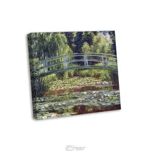 Модульная картина Citydecor &quot;Японский мостик&quot;, Клод Моне. Репродукция, арт. 19.44 (1 модуль) 37x37 см