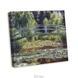 Модульная картина Citydecor &quot;Японский мостик&quot;, Клод Моне. Репродукция, арт. 19.45 (1 модуль) 70x70 см