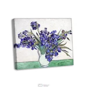 Модульная картина Citydecor &quot;Ваза с ирисами&quot;, Винсент ван Гог. Репродукция, арт. 2.203 (1 модуль) 60x70 см