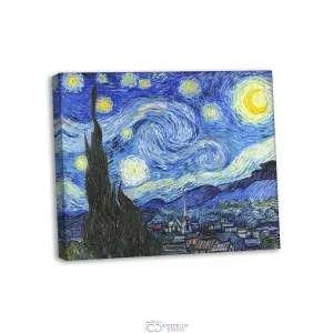 Модульная картина Citydecor &quot;Звездная ночь&quot;, Винсент ван Гог. Репродукция, арт. 2.205 (1 модуль) 60x70 см