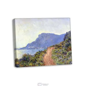 Модульная картина Citydecor &quot;Горная дорога в Монако&quot;, Клод Моне. Репродукция, арт. 2.223 (1 модуль) 60x70 см