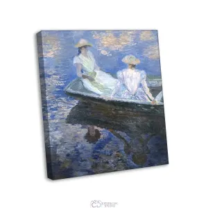 Модульная картина Citydecor &quot;В лодке&quot;, Клод Моне. Репродукция, арт. 2.226 (1 модуль) 60x70 см