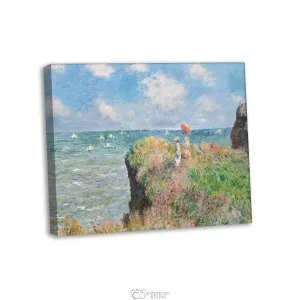 Модульная картина Citydecor &quot;Прогулка по скалам Пурвиля&quot;, Клод Моне. Репродукция, арт. 2.227 (1 модуль) 60x70 см