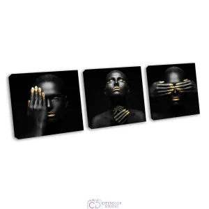 Модульная картина Citydecor Люди/Знаменитости арт. 3.76 (3 модуля) 37x117 см