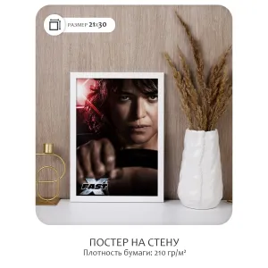 Постер Citydecor Форсаж арт. 5 (1 постер 21x30 см без рамы)
