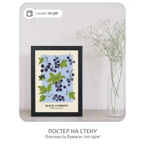 Постер Citydecor Фрукты арт. 10 (1 постер 21x30 см без рамы)
