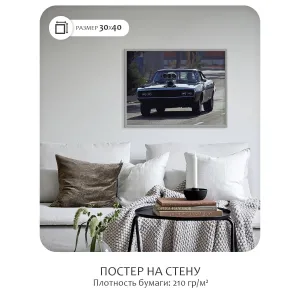 Постер Citydecor Форсаж арт. 13 (1 постер 30x40 см без рамы)