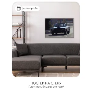 Постер Citydecor Форсаж арт. 13 (1 постер 40x60 см без рамы)