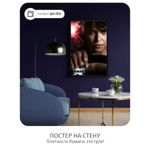 Постер Citydecor Форсаж арт. 5 (1 постер 40x60 см без рамы)
