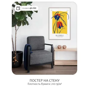 Постер Citydecor Bluebell (1 постер 40x60 см без рамы)