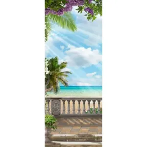 Фотообои рулонные Citydecor Фреска вид на море 3D на флизелиновой основе 100x254 см