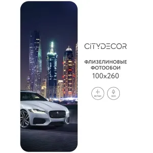 Фотообои рулонные Citydecor Транспорт 10 на флизелиновой основе 100x260 см