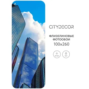 Фотообои рулонные Citydecor Города и Архитектура 79 на флизелиновой основе 100x260 см