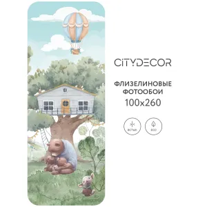 Фотообои рулонные Citydecor Детская 402 на флизелиновой основе 100x260 см