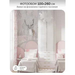 Фотообои рулонные Citydecor Детская 474 на флизелиновой основе 100x260 см