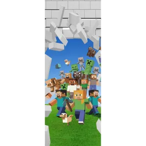 Фотообои рулонные Citydecor Майнкрафт на флизелиновой основе 100x260 см 