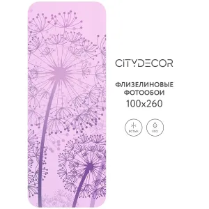 Фотообои рулонные Citydecor Невесомость 10 на флизелиновой основе 100x260 см