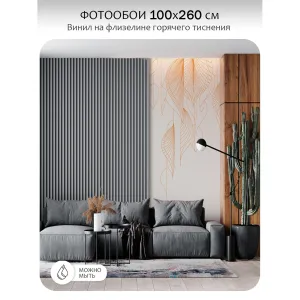 Фотообои рулонные Citydecor Perfect Lines 64 на флизелиновой основе 100x260 см